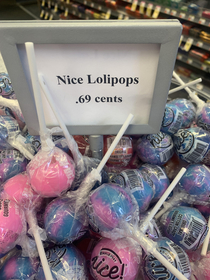 Nice lollipops