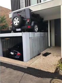 Nice parking spot