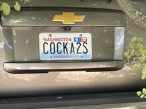 Nice plate you got there