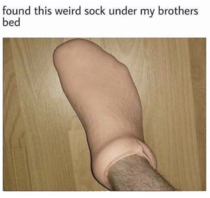 Nice sock there