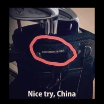 Nice try China