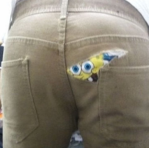 Nice underpants bro