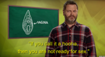 Nick Offerman offers some great sex ed advice