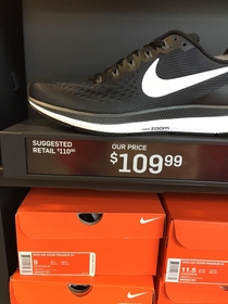 Nike outlet needs to calm down with these savings