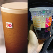 Nitro Cold Brew from Dunkin I paid almost  for this