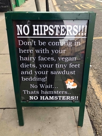 NO HAMSTERS