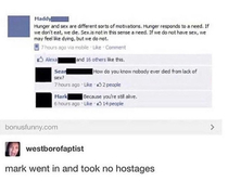 No hostages