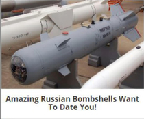No I did not just search for Russian Bombshells