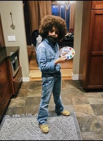 No mistakes just happy little accidents My brother wins Halloween