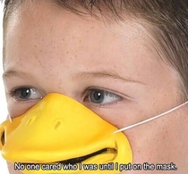 No one cared who I was until I put on the mask