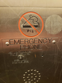 No pie allowed