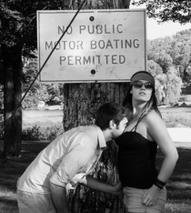 no public motor boating permitted