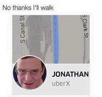 No thanks Ill walk