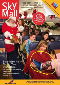 None shall escape the purgatory of the Recursive Christmas Skymall Flight