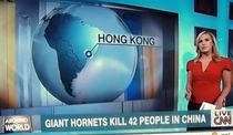 Not even the right continent