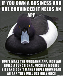 Not every business or service needs an app