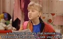 Not so subtle insult from Full House