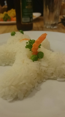 Not what I expected from a side of rice