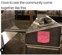 Nothing quite like community 