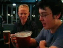 Now thats how you drink a beer