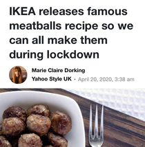 Now we have to put together the meatballs too