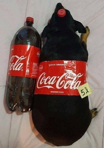 Now you have  liter Coca Cola