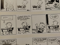 Nowadays this would probably work Calvin and Hobbes January th 