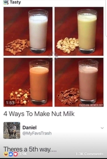 Nut milk