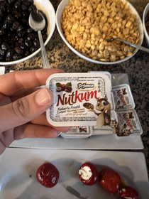 Nutkum i found in Turkey Was a bit salty for my taste