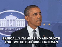 Obama has a Stark announcement