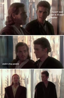 Obi-Wans face