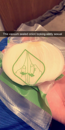 Oddly sexual onion
