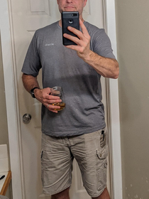 Official middle-aged dad uniform check-in