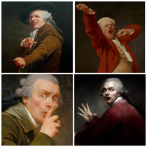 OG Madlad Joseph Ducreux - a French painter famous for his unorthodox self portraits