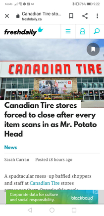 Oh Canada OC