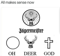 Oh deer god