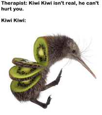 Oh no not the kiwi kiwi