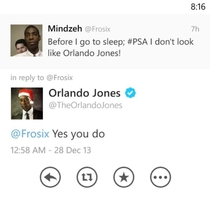 Oh Orland Jones you make me Laugh