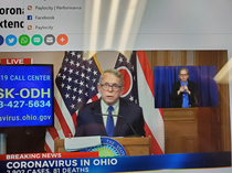 Ohios Governors sign language person looks like him dressed as a woman