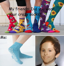 Ohthat kind of Crazy socks