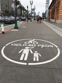 Ok San Francisco this is TOO progressive