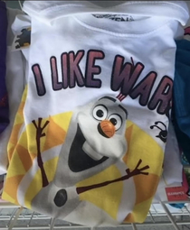 Olaf likes war
