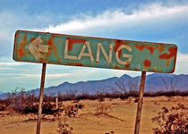 Old Lang sign
