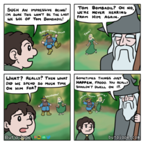 Old Tom Bombadil is a merry fellow