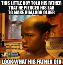 Omg his dad did him too much 