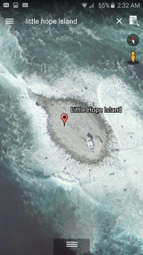 On google earthmaps look up little hope island Well that guys fed