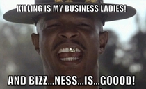One of my favorite movie lines I feel Major Payne is a under rated s comedy