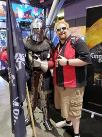 One of my friends went to PAX East dressed as Guy Fieri