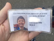One of the best fake IDs Ive ever seen