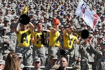 Only four people went to the Army football game sad